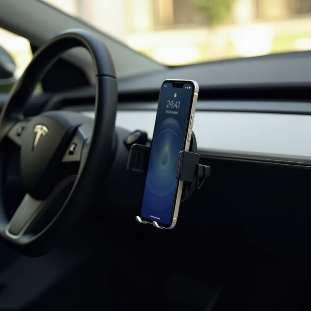 meilleur support de téléphone pour Tesla Model 3 Highland